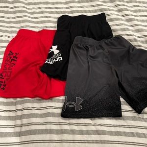 Boys Under armour athletic shorts